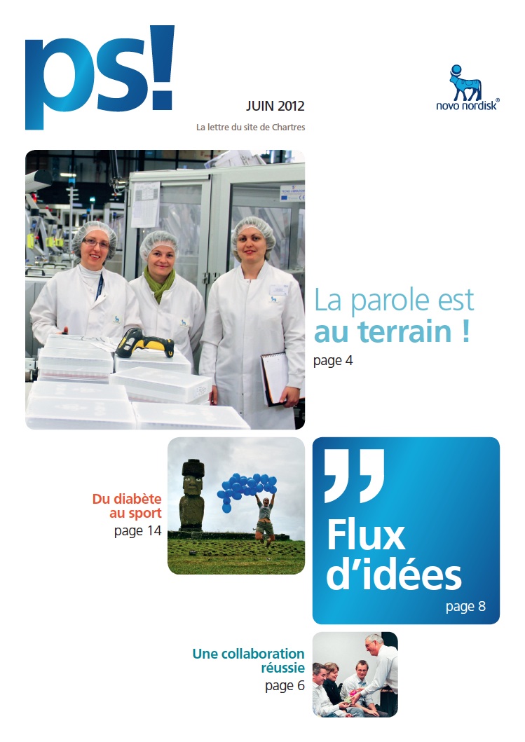 Image d‘un document écrit par Nostromo, agence de communication, pour Novo Nordisk