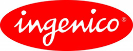 Logo d'ingenico, un des clients de l'agence de communication Nostromo